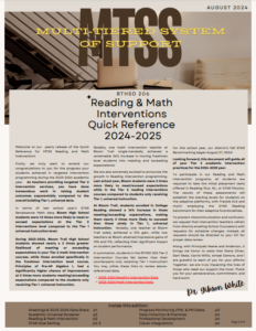 Pic of Reading & Math Quick Reference 2024