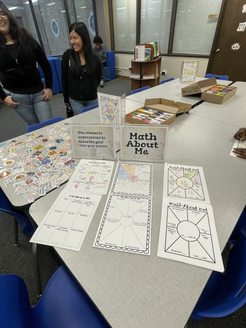 Image for the Tweet beginning: Bloom’s Math Night 