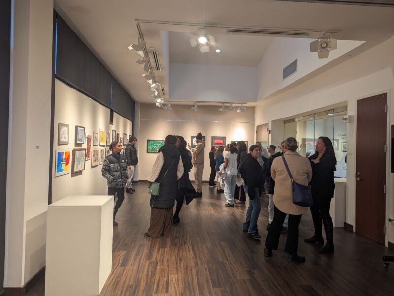 Image for the Tweet beginning: Our Visual arts students attended