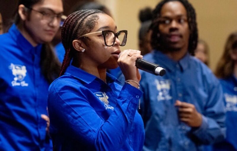 Image for the Tweet beginning: Our Show Choir had an