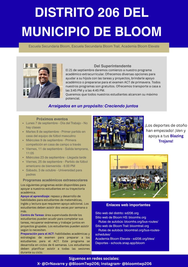 Image for the Tweet beginning: @DrNavarre @DrJLAnderson @BTHSPrincipal @BloomTwpSports @BlazerBookBox